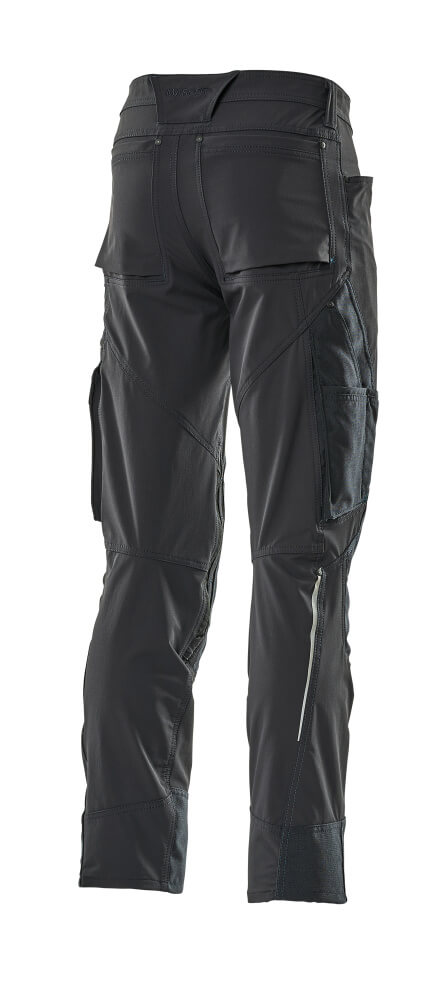 MASCOT® ADVANCED Hose mit Knietaschen  Gr. 76/C42, schwarzblau - jetzt neu bei HUG Technik ♡