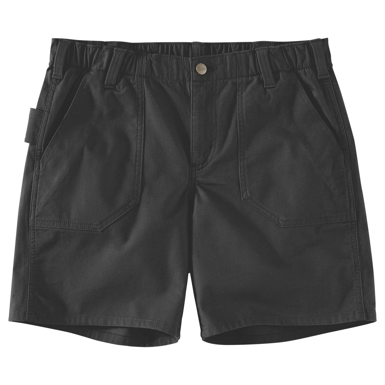 carhartt® Damen Shorts »RELAXED FIT CANVAS WORK SHORT« black Flach  - bei HUG Technik ✓