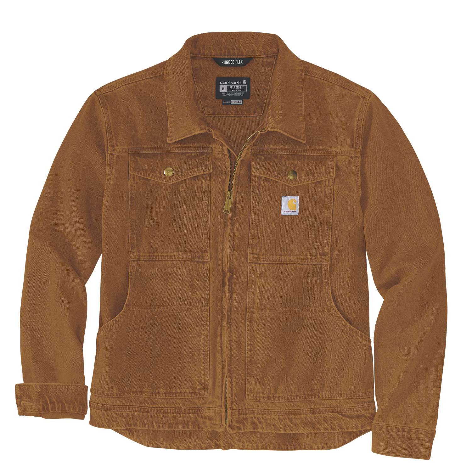 carhartt® Herren Jacke »DUCK  RELAXED FIT JACKET« carhartt® brown Flach  - direkt von HUG Technik ✓