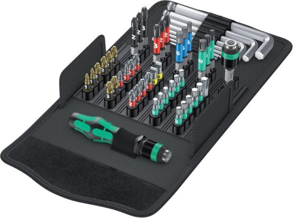 Wera® Kraftform Kompakt 100, 52-teilig - bei HUG Technik ☆