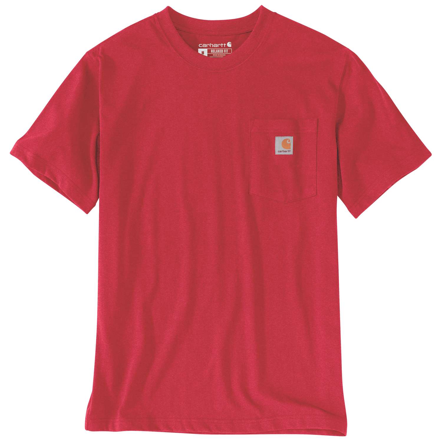 carhartt® Herren-T-Shirt »K87 POCKET S/S T-SHIRT« fire red heather - jetzt neu bei HUG Technik ♡