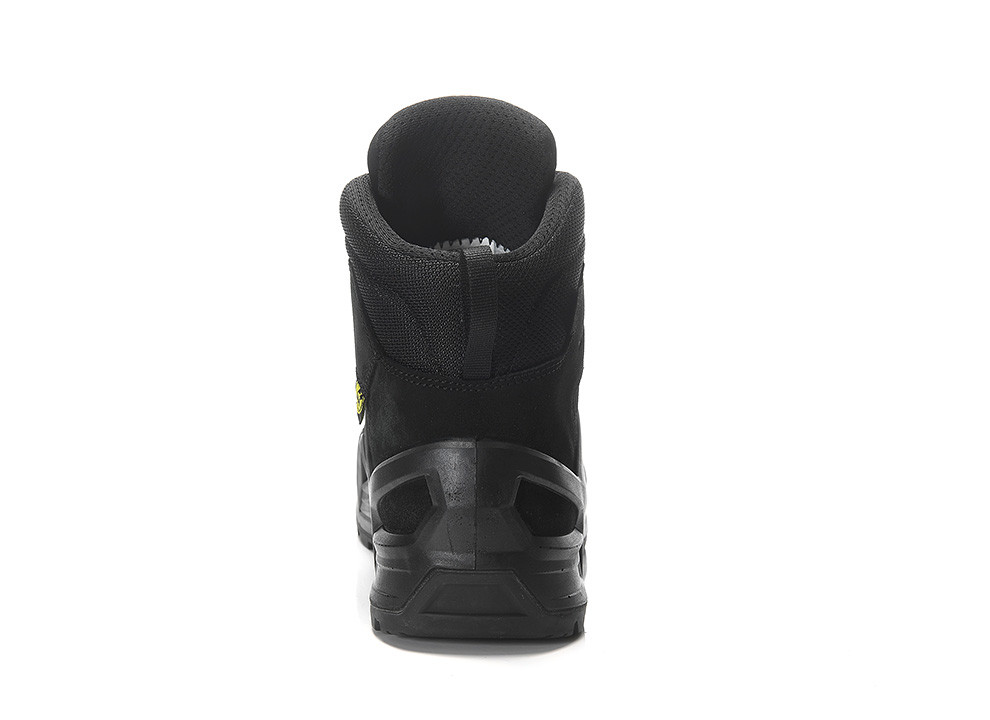LOWA Sicherheitsschnürstiefel ZEPHYR Work GTX black Mid ESD S3S WR CI - hinten