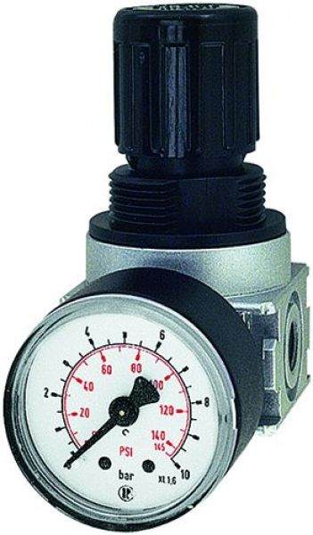 Druckregler »multifix-mini« inkl. Manometer BG 0, G 1/4, 0,1 - 3 bar - erhältlich bei ✭ HUG Technik ✓