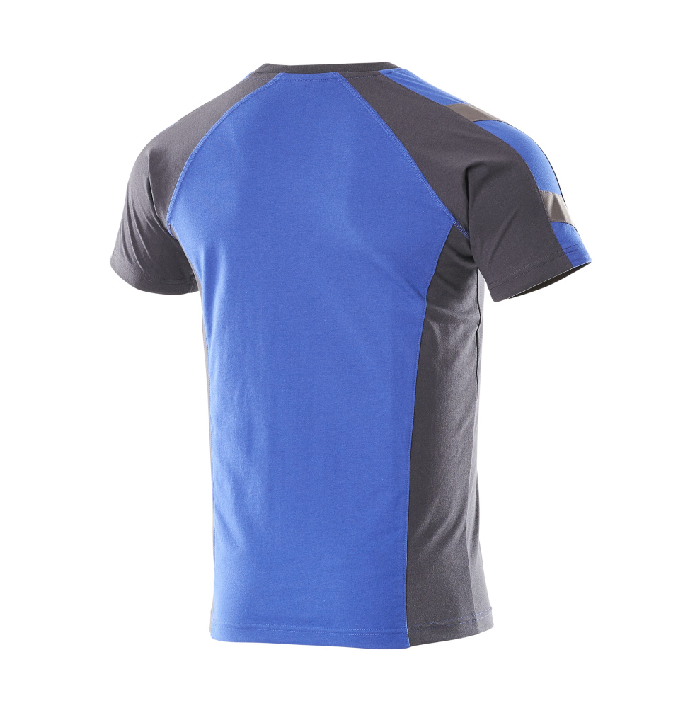MASCOT® UNIQUE T-Shirt »Potsdam« Gr. 2XL, kornblau/schwarzblau - kommt direkt von HUG Technik 😊