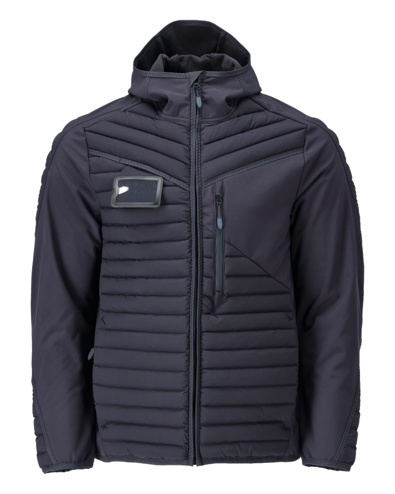 MASCOT® CUSTOMIZED Jacke mit Kapuze XL, schwarzblau ✓