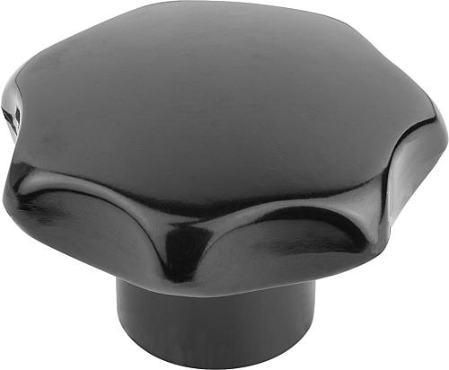 Sterngriff M12 D1=63, Form: K Duroplast, Komp: Edelstahl - K1016.26312 - bekommst Du bei HUG Technik ♡