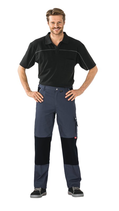 PLANAM Bundhose Canvas 320, grau-schwarz - bei HUG Technik ☆