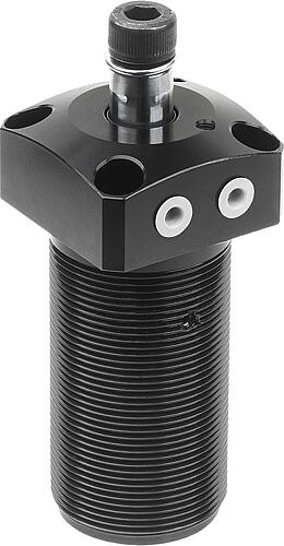 Schwenkspanner pneumatisch, einschraubbar mit Flansch, Gr.16 linksschwenkend, D=M30X1,5, H=75 - K1818.216