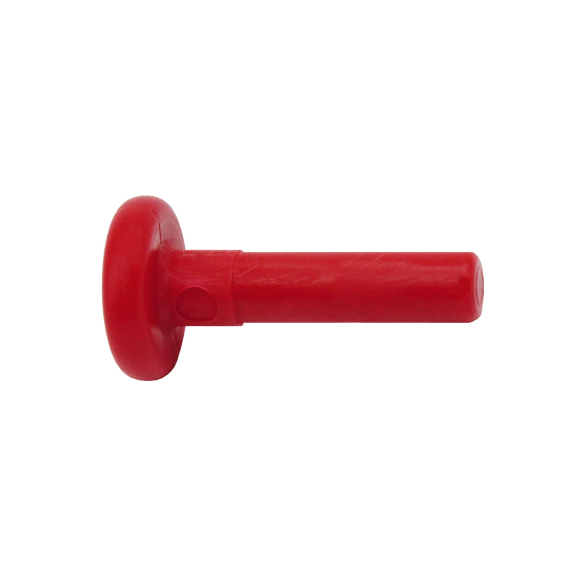 Verschlussstopfen POM, Stutzen 6 mm, Farbe rot - bekommst Du bei HUG Technik ♡