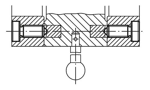 Federndes Druckstück Standard Federkraft, mit Kopf, D=M04 L=13, Autom.Stahl, Komp: Kugel aus Stahl - K0336.04 - erhältlich bei ♡ HUG Technik ✓