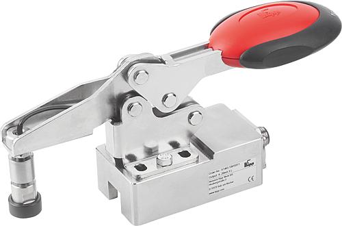 Schnellspanner mit Sicherheitsverriegelung und Kraftsensor, horizontal M06, F4=1200, C1=Max.16,4, 4-20Ma - K1463.10610311 - bei HUG Technik ♡