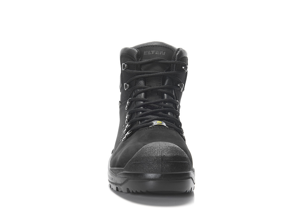 ELTEN® Sicherheitsstiefel PAOLO XXSG GTX black Mid ESD S3S WR CI - vorne