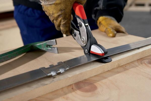 Erdi Bandeisenschere mit Niederhalter 260 mm - bei HUG Technik ☆