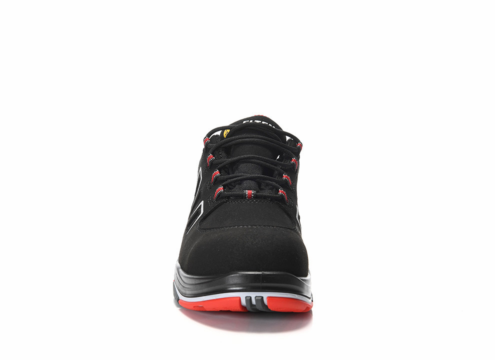 ELTEN® Sicherheitshalbschuh ALAN XXTP black-red Low ESD S3S - vorne