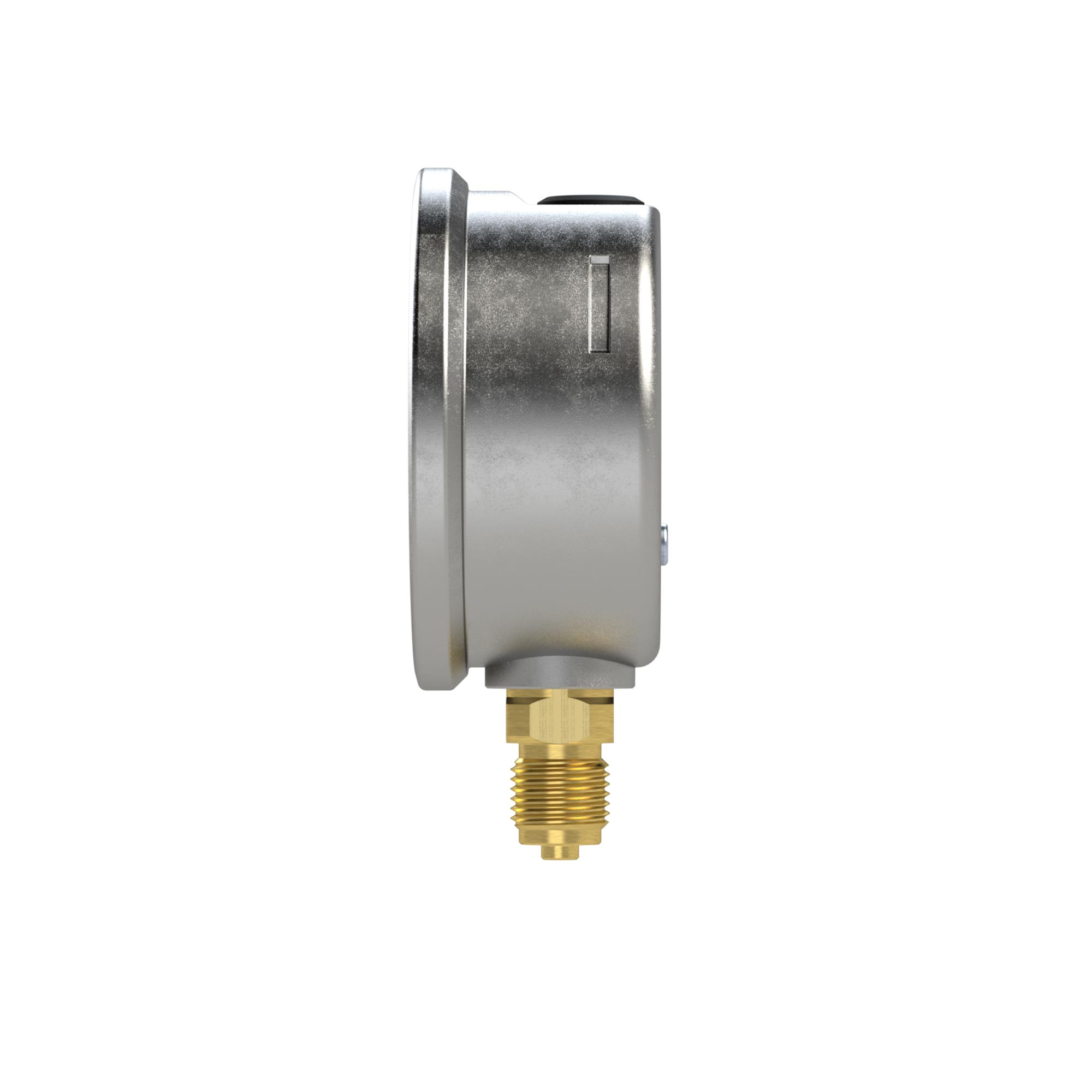 Glyzerinmanometer, CrNi-Stahl, G 1/2 unten, 0 - 400,0 bar, Ø 100 - bei HUG Technik ♡