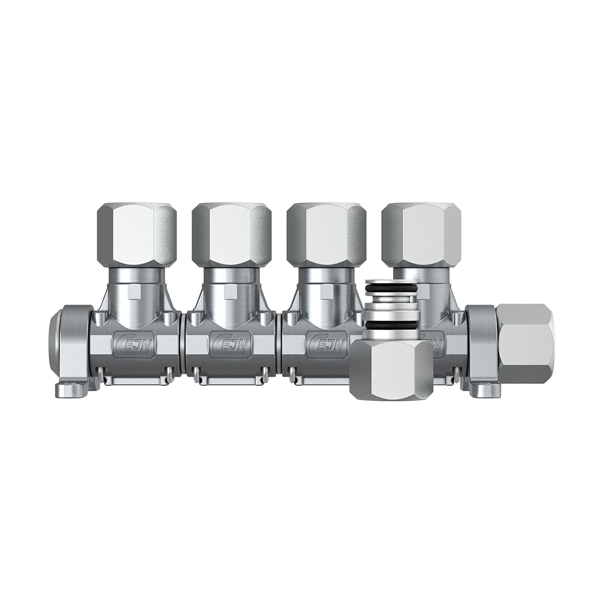 Druckluftverteiler »Multi-Link«, ohne Kupplung, Entnahmeeinheit 4 - erhältlich bei ♡ HUG Technik ✓
