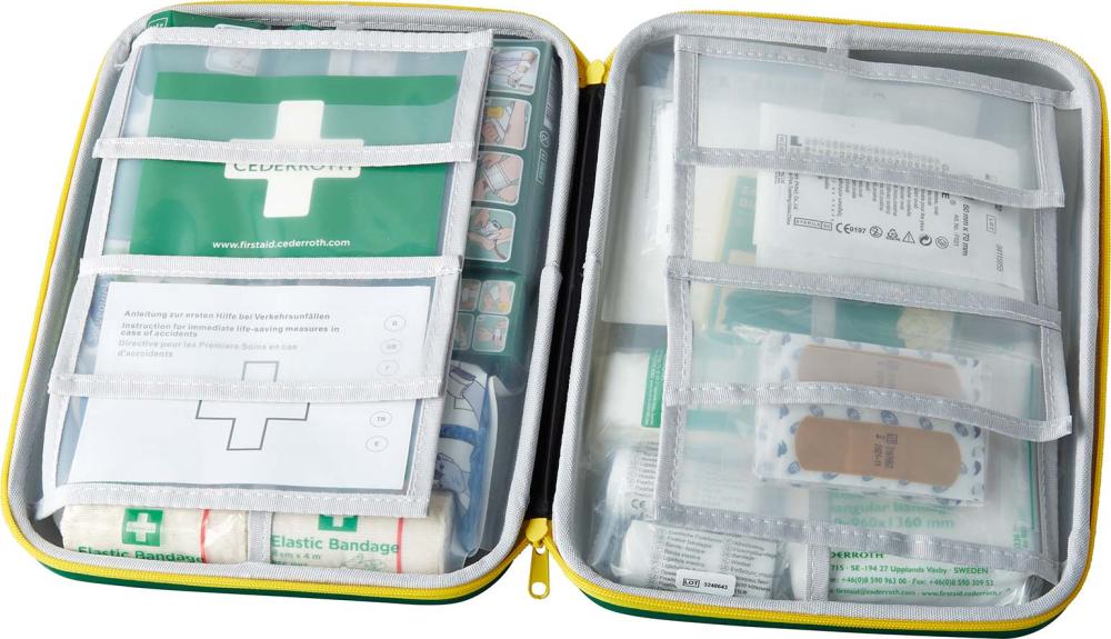 Erste Hilfe Station »First Aid & Burn Station Set mit DIN 13157« CEDERROTH - bei HUG Technik ✓