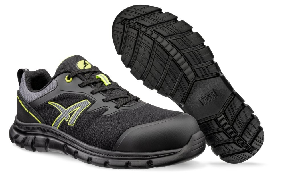 Albatros HELIUM BLK/YELLOW Sicherheitshalbschuh Paar.