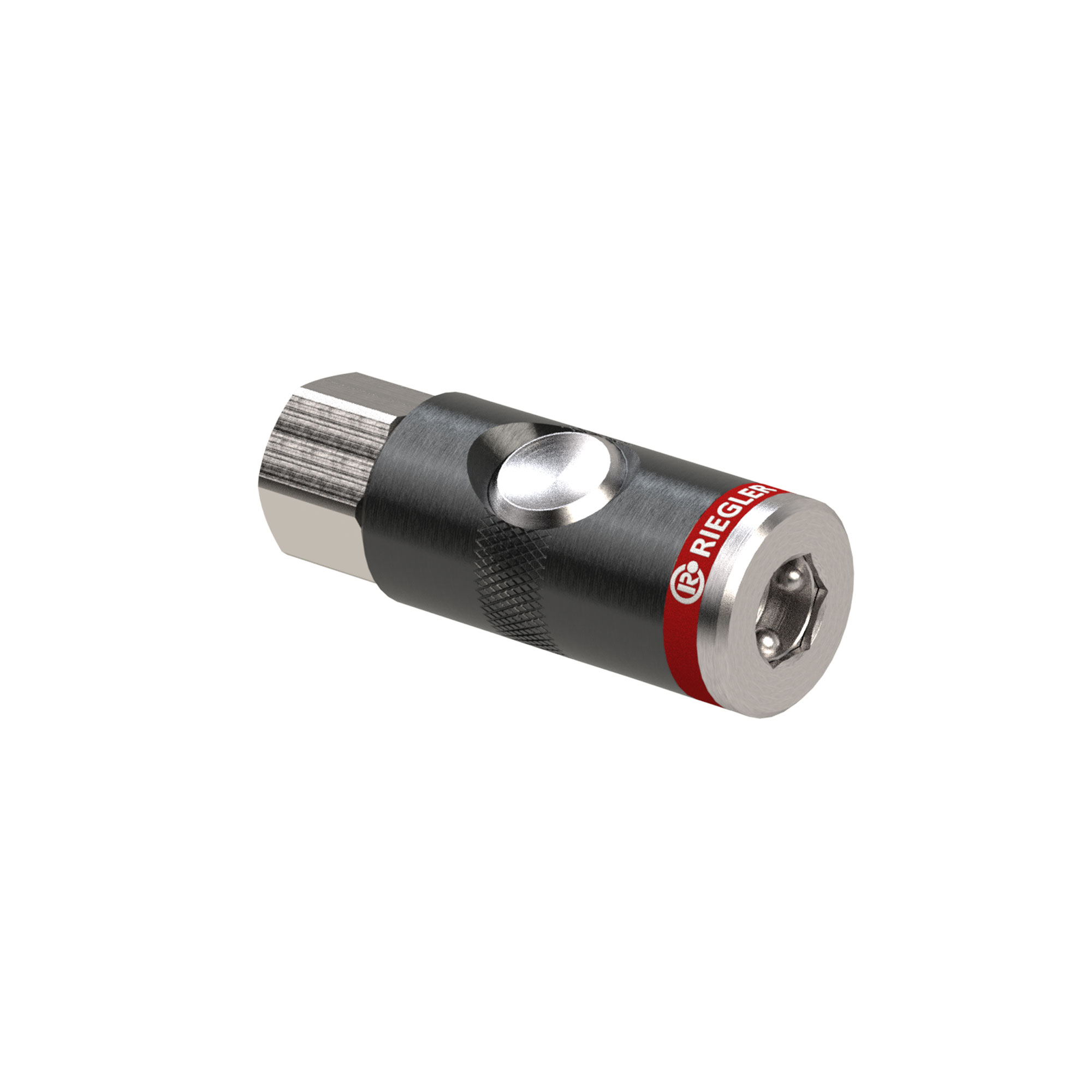 Druckknopf-Sicherheitskupplung NW 7,4, G1/2IG - direkt bei HUG Technik ✓