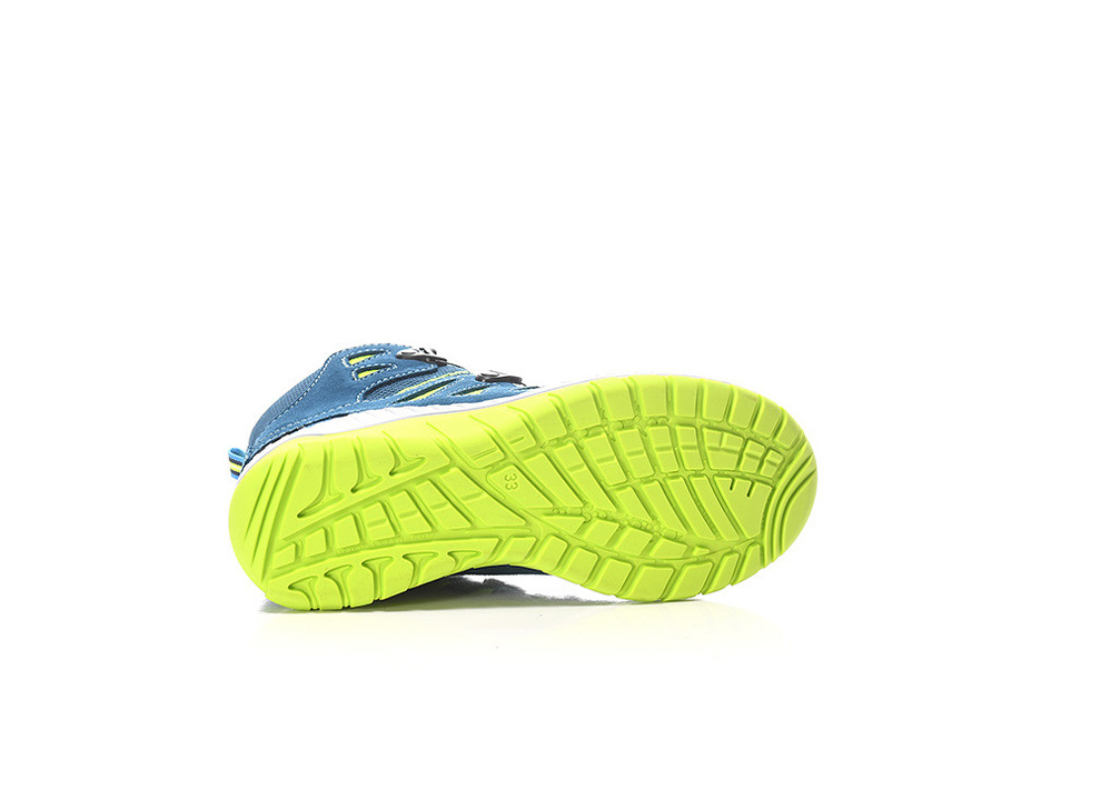 ELTEN® Stiefel MADDOX Kids BOA® petrol-lime Mid - unten