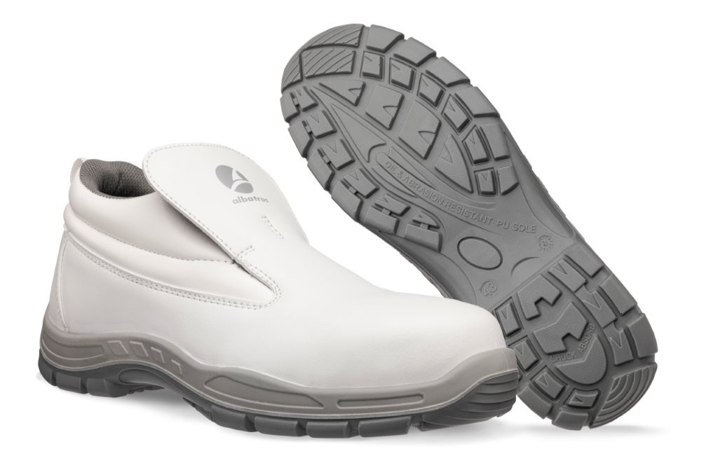 Albatros PURE WHITE Sicherheitsstiefel Paar.