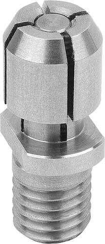 Spanndorn, Form:B, Edelstahl blank, D=10, F3=0,62 - K1293.208100