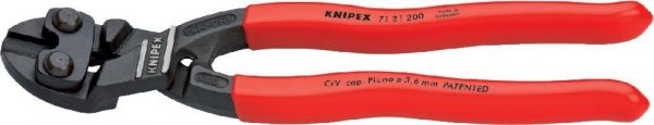 KNIPEX® Bolzenabschneider Mini 20 Grad mit Kunststoffgriffen 200 mm - gibt’s bei ☆ HUG Technik ✓