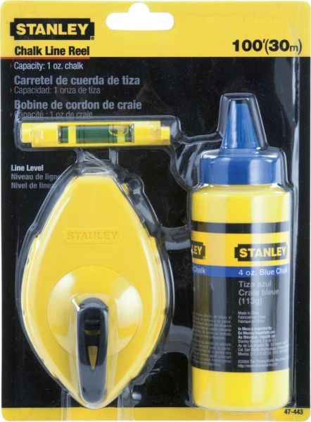 STANLEY® Schlagschnurgeraet-Set 0-47-443 - direkt von HUG Technik ✓