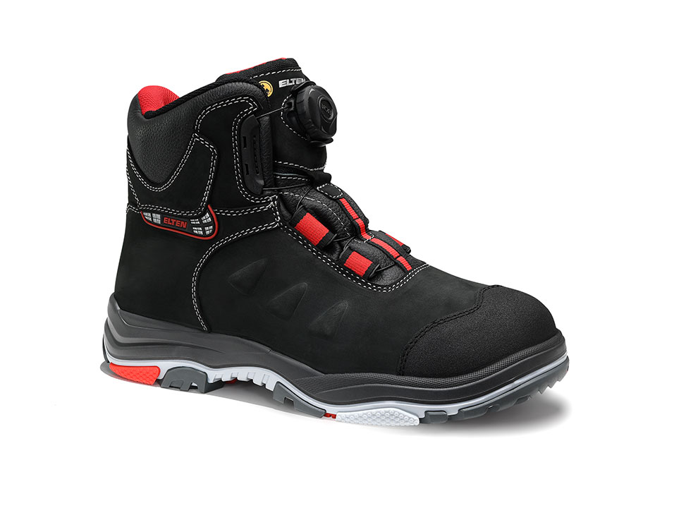 ELTEN® Sicherheitsstiefel TILL BOA® EA Mid ESD S3 - bekommst Du bei HUG Technik ♡