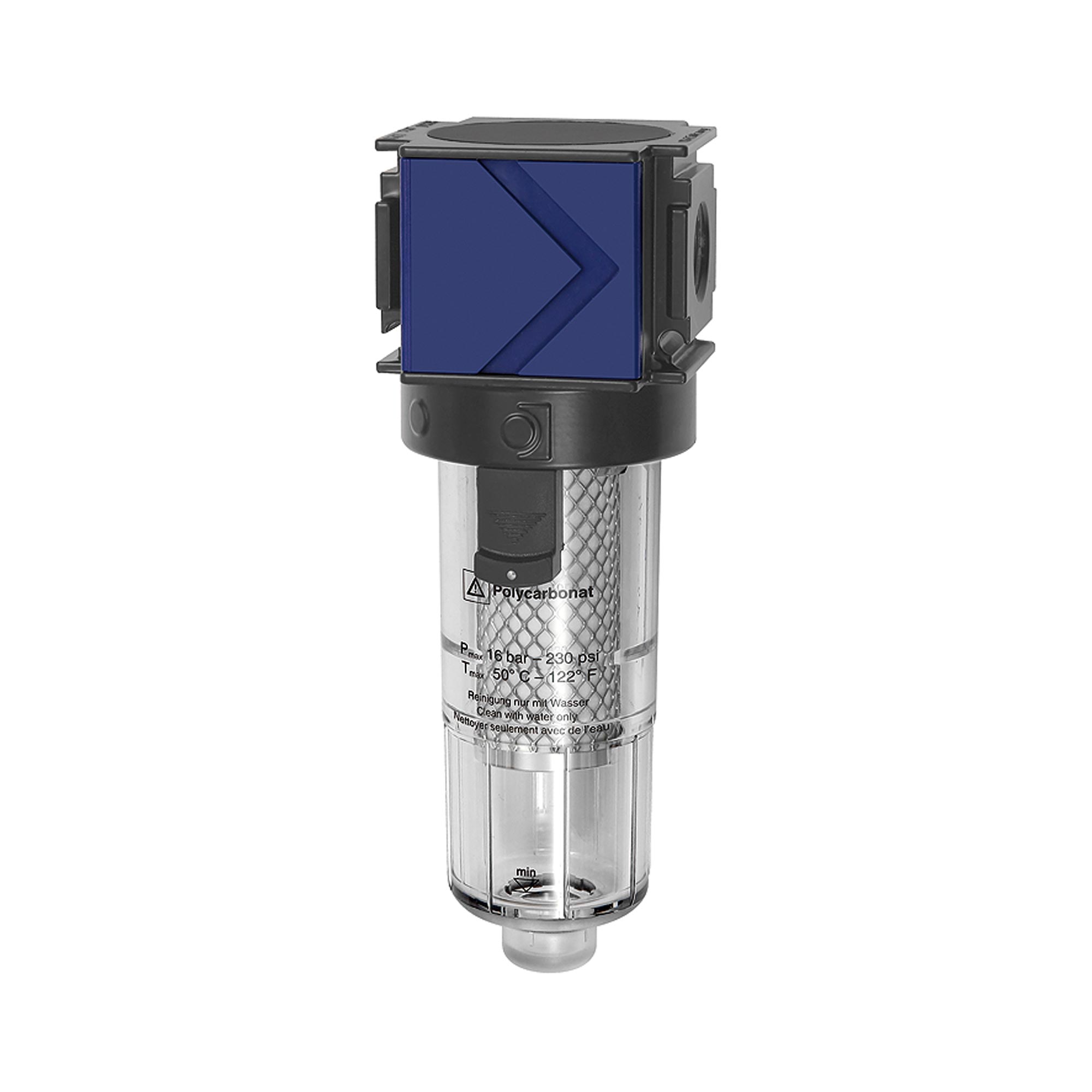Aktivkohlefilter »variobloc«, Polycarbonatbehälter, BG 2, G 3/4 - erhältlich bei ✭ HUG Technik ✓