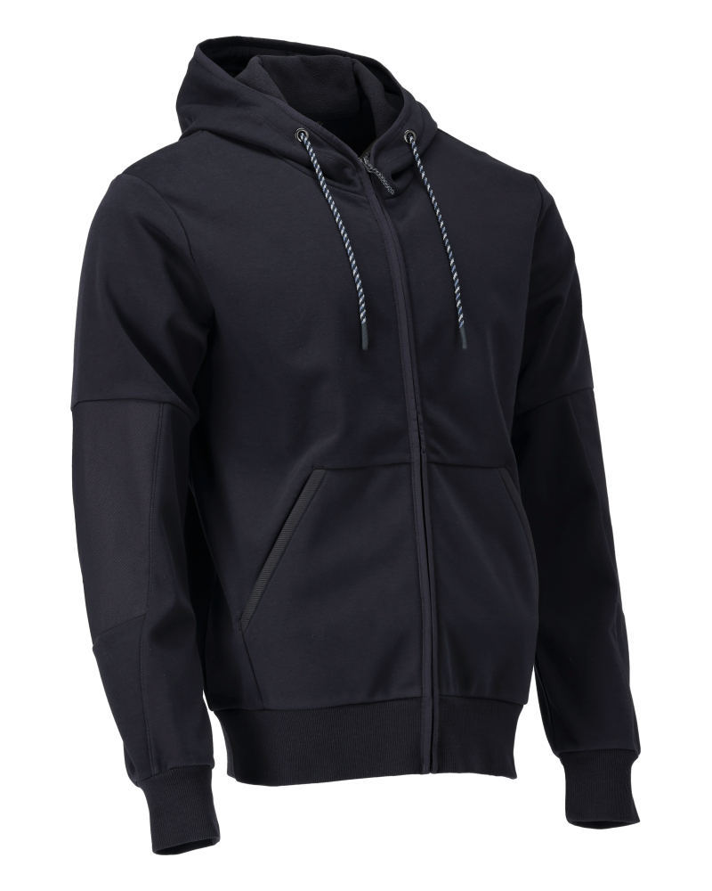 MASCOT® CUSTOMIZED Kapuzensweatshirt mit Reißverschluss  Gr. 2XL, schwarzblau - kommt direkt von HUG Technik 😊