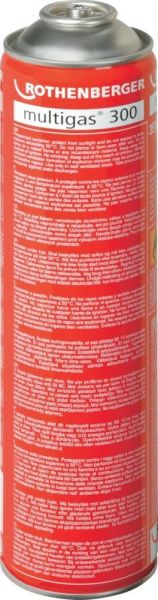 ROTHENBERGER Gaskartusche 600ml Multigas 300 - direkt bei HUG Technik ✓ ROTHENBERGER Gaskartusche 600ml Multigas 300 - direkt bei HUG Technik ✓
