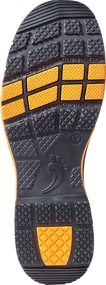 BAAK® Sicherheitshalbschuh Chuck, S3 SRC ESD, schwarz-orange - bei HUG Technik ✭