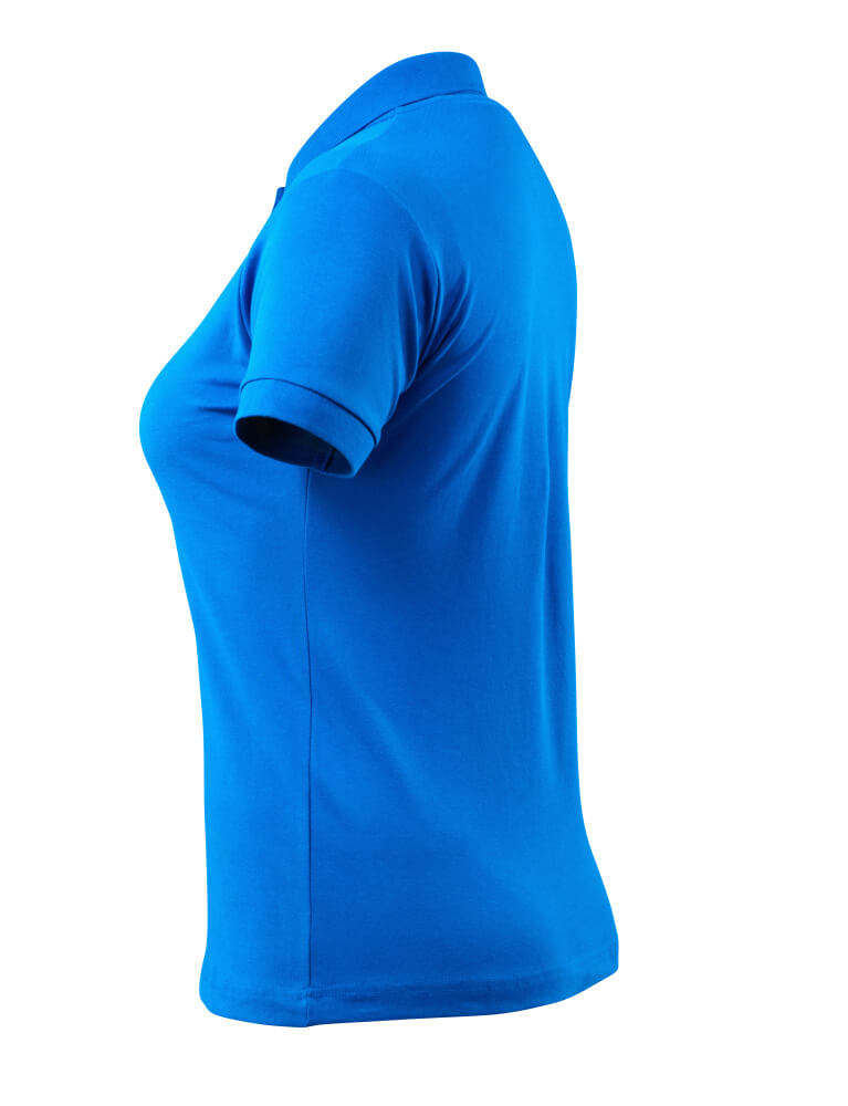 MASCOT® CROSSOVER Polo-Shirt »Grasse« Gr. 2XL, azurblau - direkt von HUG Technik ✓