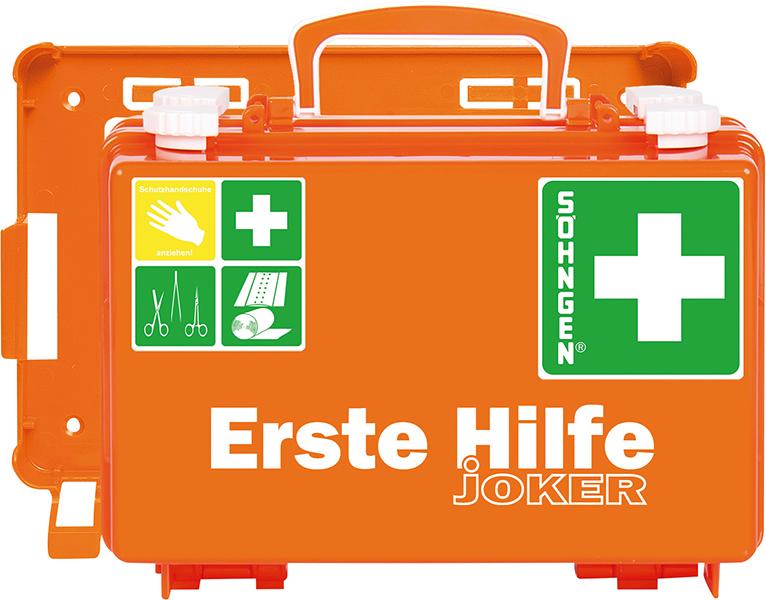 SÖHNGEN® Erste-Hilfe-Koffer Joker, DIN 13157 - direkt von HUG Technik ✓