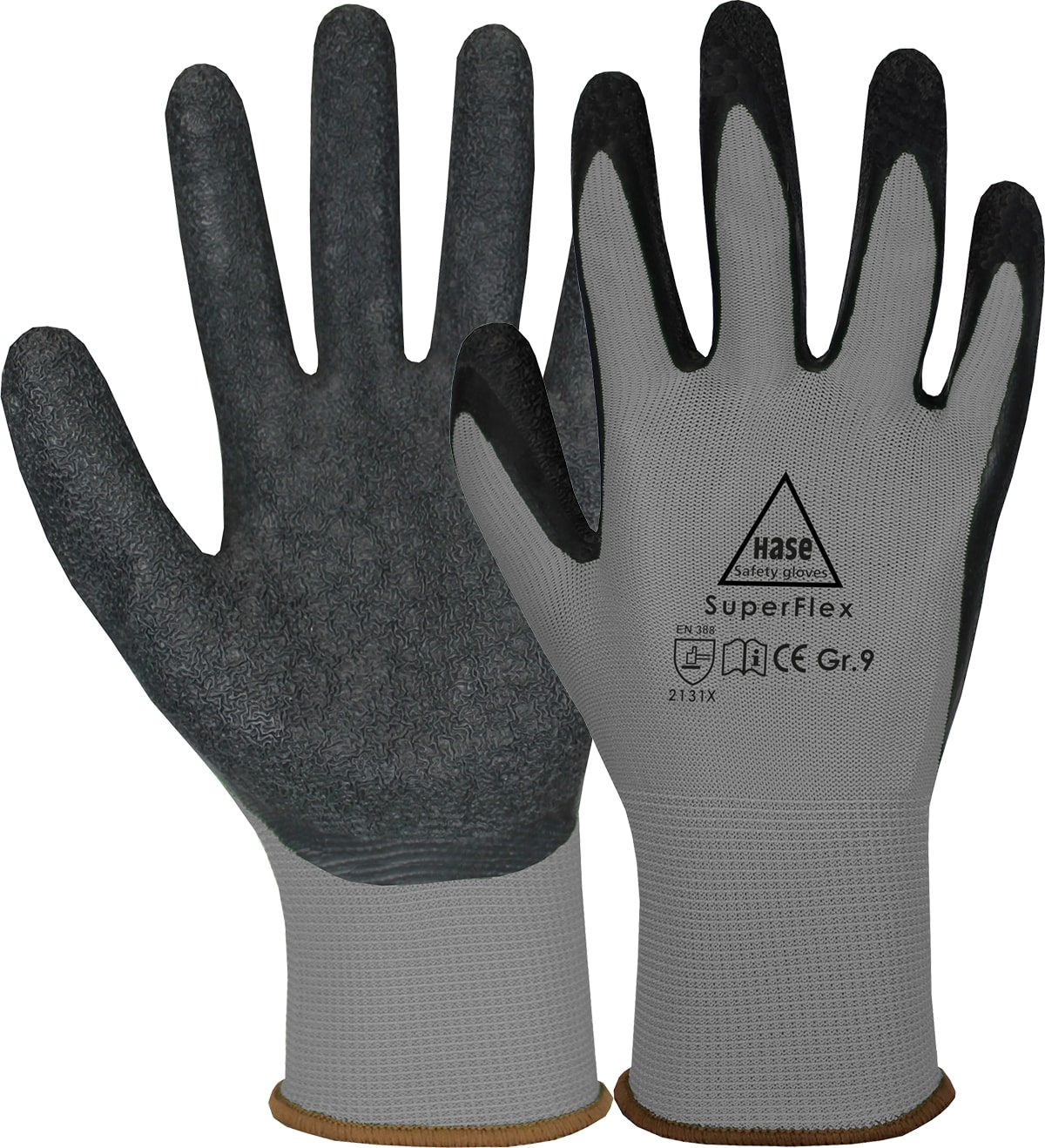 SuperFlex Montagehandschuh aus Polyester/Latex, diverse Farben - bei HUG Technik ✭