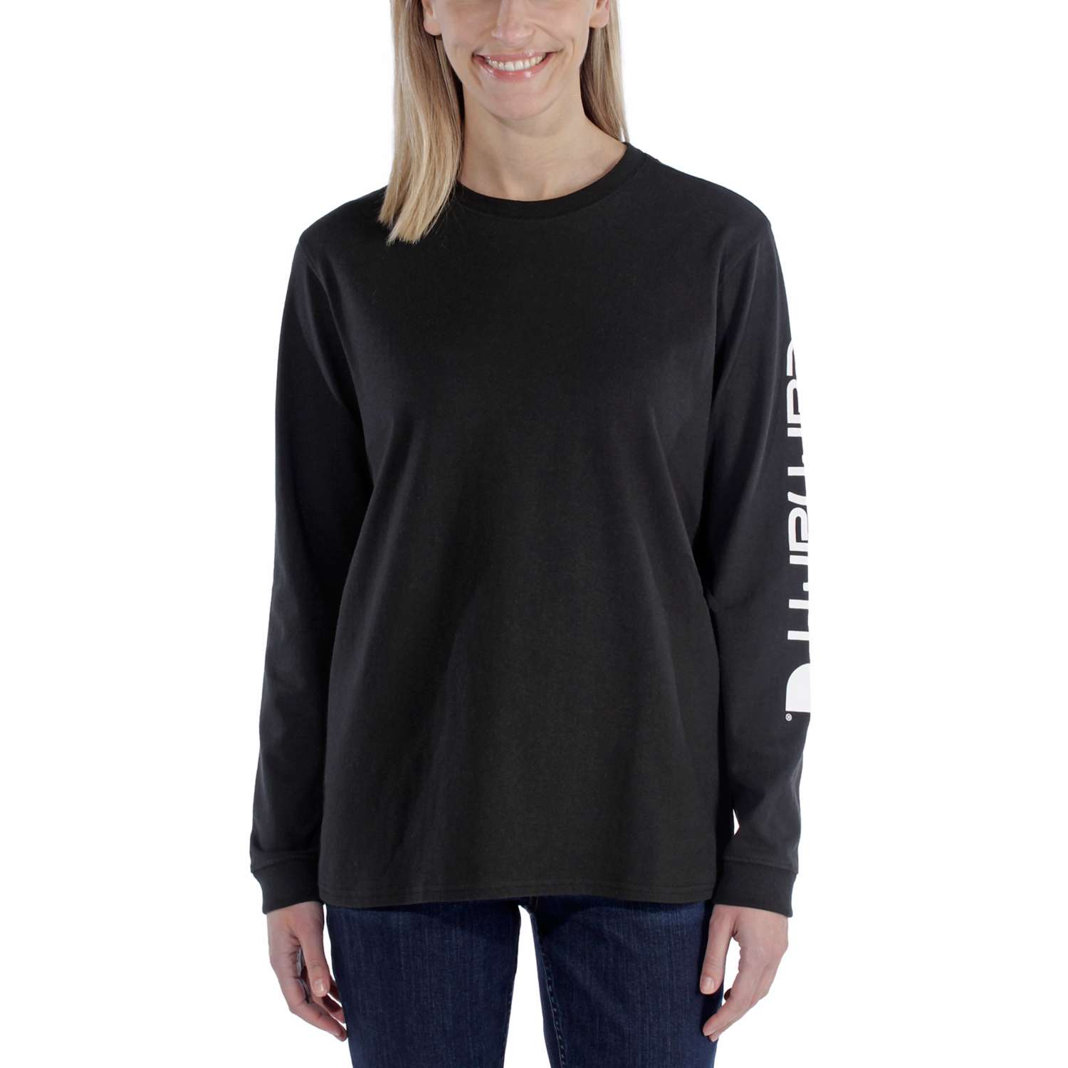 carhartt® Damen Langarmshirt »WORKWEAR LOGO L/S T-SHIRT« 🖤 bei HUG Technik ✓