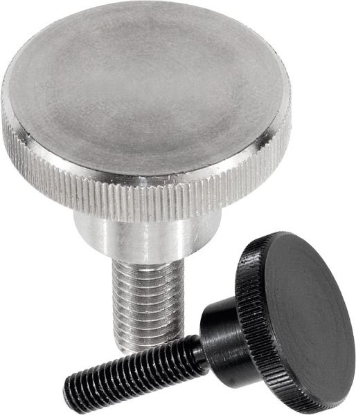 Rändelschraube DIN464 M06X16 Edelstahl - K0140.062X16 - bekommst Du bei ★ HUG Technik ✓