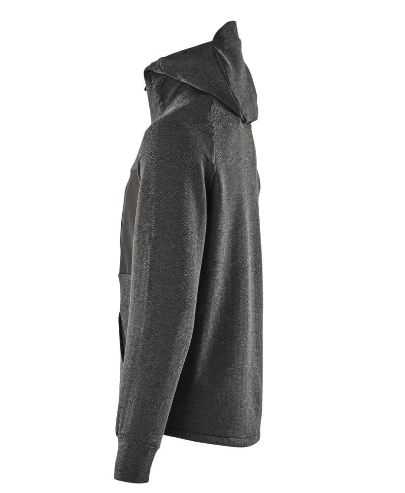 MASCOT® ADVANCED Kapuzensweatshirt mit Reißverschluss  Gr. 2XL, schwarz - bekommst Du bei ★ HUG Technik ✓