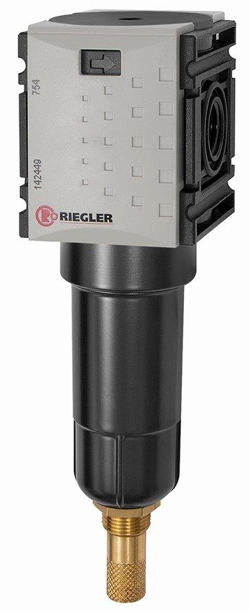 Vorfilter »FUTURA-mini«, Metallbehälter, 0,3 µm, BG 0, G 1/4, vollautomatisch - bei HUG Technik ☆