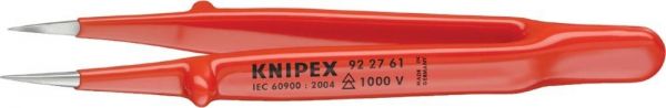 KNIPEX® Pinzette Präzision VDE spitz gerade 130 mm - bekommst Du bei HUG Technik ♡