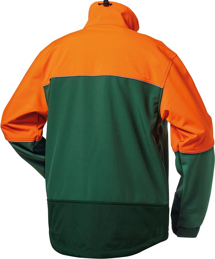 elysee® Forstjacke Sanddorn, Softshell, grün/orange - bei HUG Technik ✭