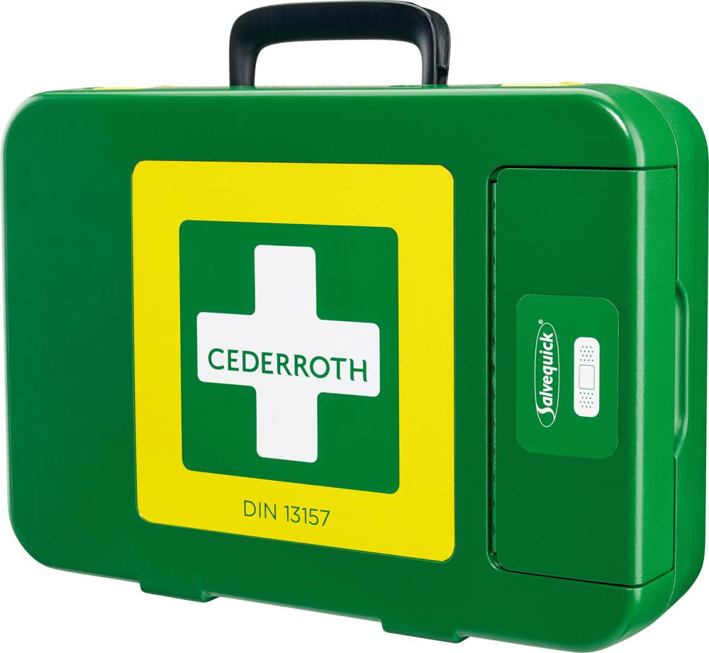 CEDERROTH Erste-Hilfe-Koffer FIRST AID KIT DIN 13157 - bekommst Du bei ★ HUG Technik ✓