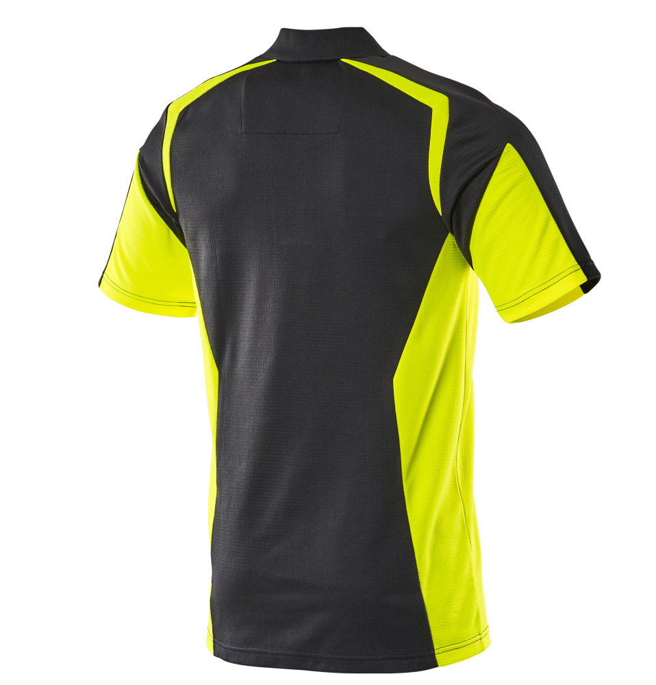 MASCOT® ACCELERATE SAFE Polo-Shirt  Gr. 2XL, schwarz/hi-vis gelb - bei HUG Technik ✭