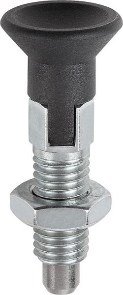 Arretierbolzen Gr.0 M06, Form: D Edelstahl, D=4 - K0747.14004060 - direkt von HUG Technik ✓