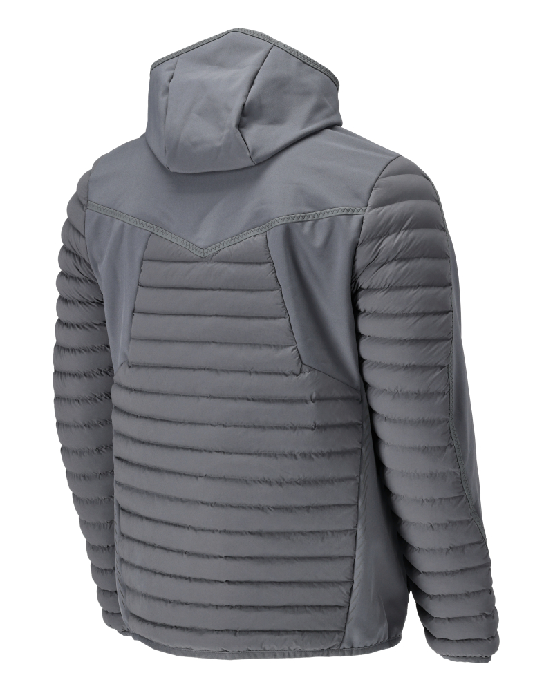 MASCOT® CUSTOMIZED Jacke mit Kapuze  Gr. 2XL, anthrazitgrau - gibt’s bei ☆ HUG Technik ✓