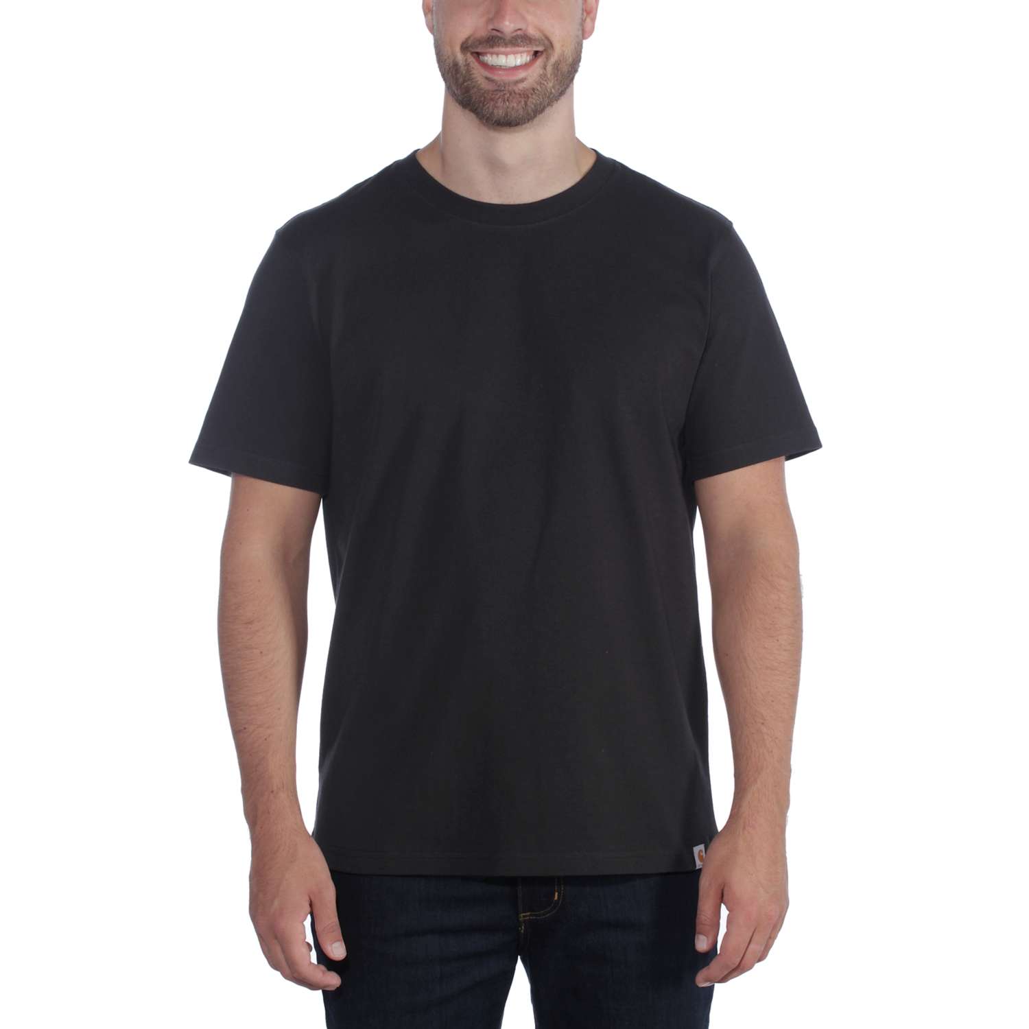 carhartt® Herren T-Shirt NON-POCKET SHORT SLEEVE T-SHIRT black - gibt’s bei ☆ HUG Technik ✓