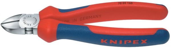 KNIPEX® Seitenschneider verchromtmit Mehrkomponenten-Griffen 125 mm - direkt bei HUG Technik ✓ KNIPEX® Seitenschneider verchromtmit Mehrkomponenten-Griffen 125 mm - direkt bei HUG Technik ✓