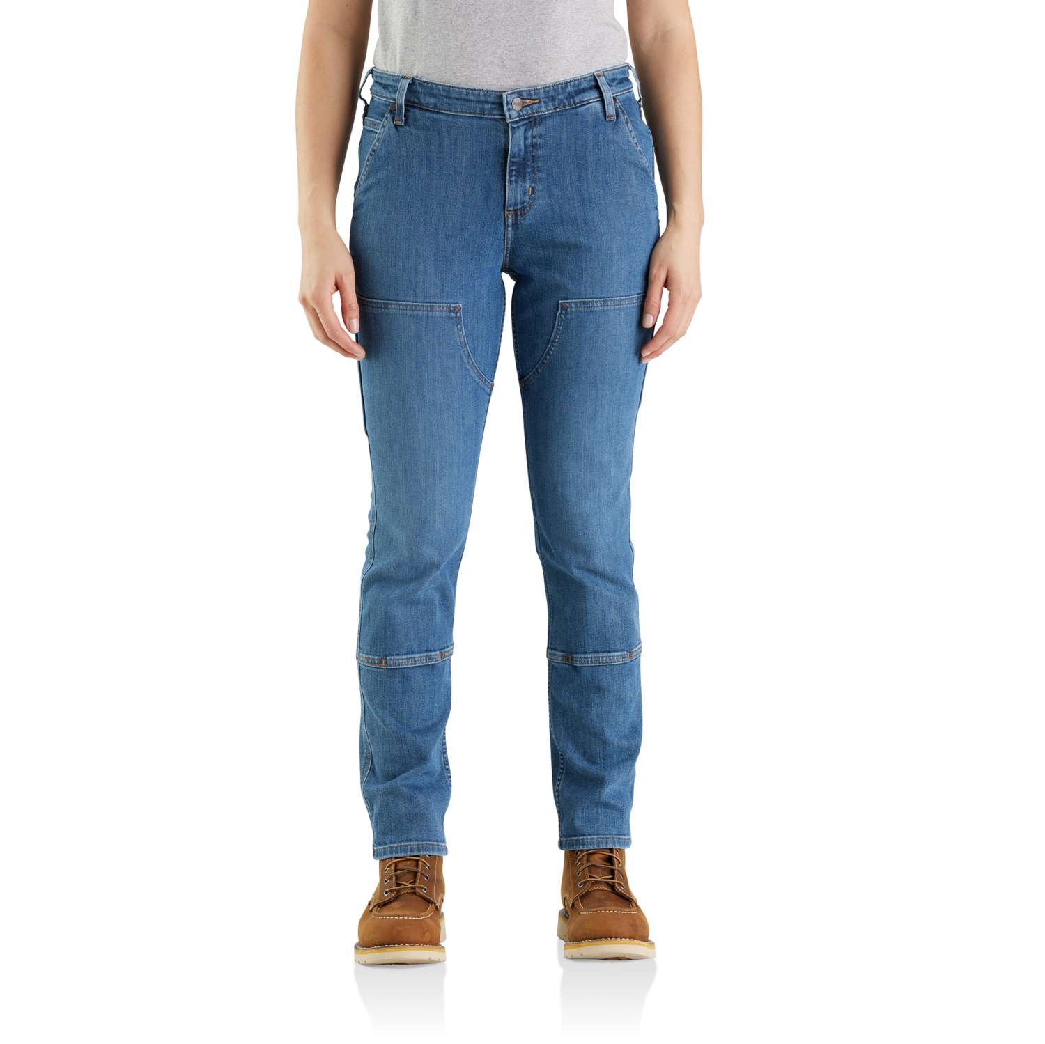 carhartt® Damen-Jeans »DOUBLE FRONT STRAIGHT JEAN« - gibt’s bei HUG Technik ✓