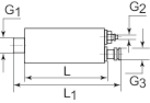 Druckschalter, Stecker M8, 4-polig, G 1/8 AG, M5 IG, M8x1 AG - bei HUG Technik ✭